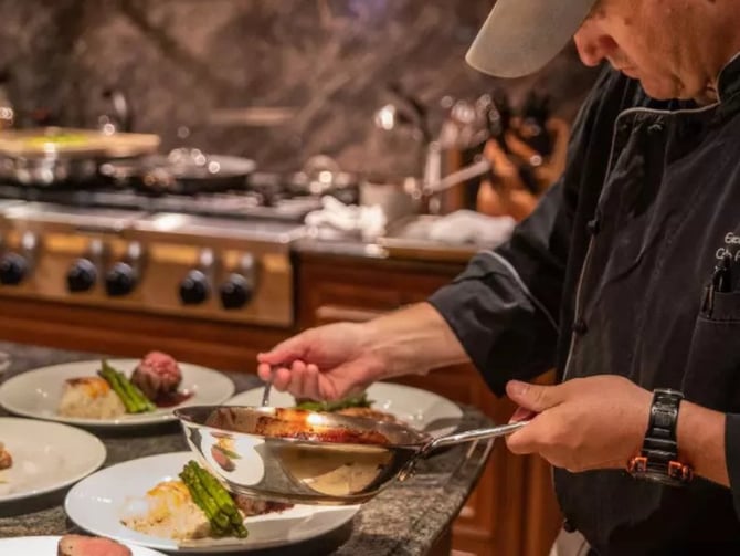 In-Villa Dining